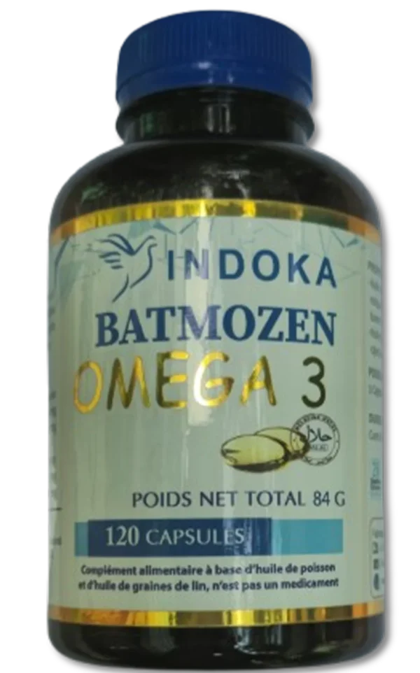 BATMOZEN OMEGA 3 120 CAPSULES 500 MG